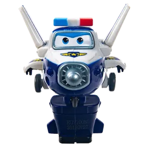 Avión Transformable en Robot Supercharged Paul Alpha Group Super Wings